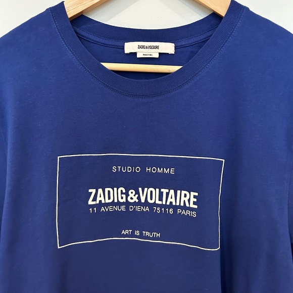 Zadig & Voltaire Blason T-shirt- Medium - Picture 1 of 8